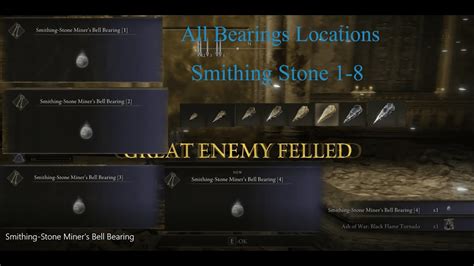 All Smithing Stone - YouTube