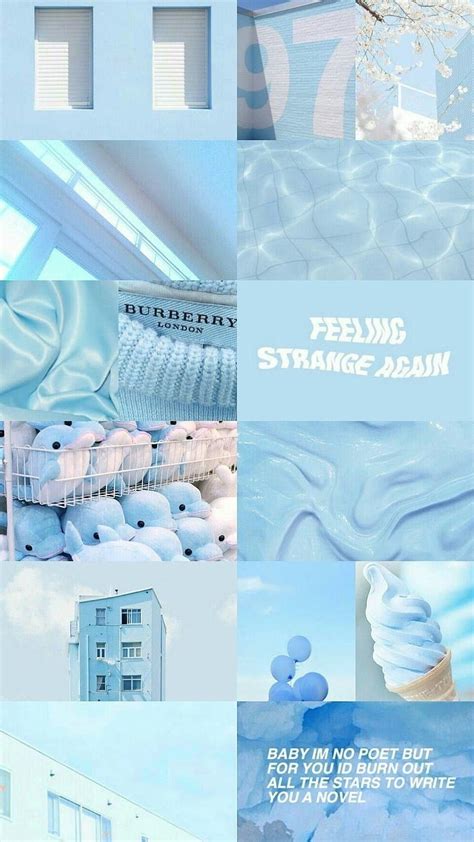 Baby Blue Aesthetic, Bright Blue Light, HD phone wallpaper | Peakpx