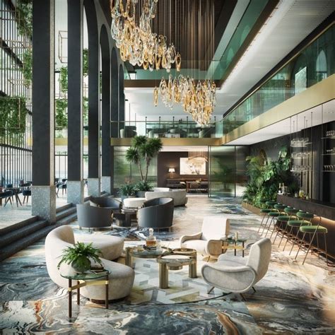 The Burj Hall | Hotel lobby interior design, Lobby interior design ...