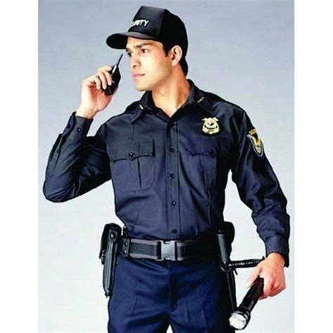 Dark Blue Security Guard Uniforms at Best Price in Bhopal | Khan ...