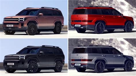 Boxy 2024 Hyundai Santa Fe Nets a Fittingly Rugged Makeover and More ...