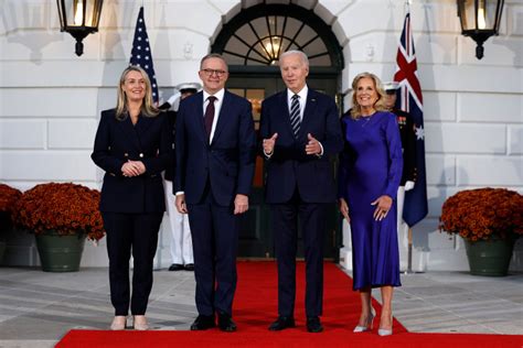 With Ukraine and Israel looming, Australian PM arrives in Washington to ...