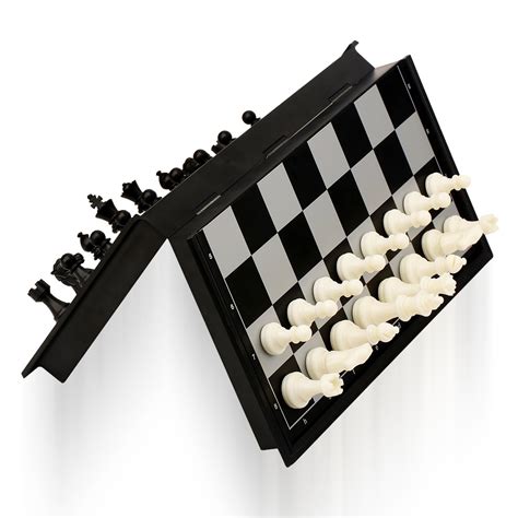 OkidSTEM magnetic Travel chess set With folding chess board Educational ...