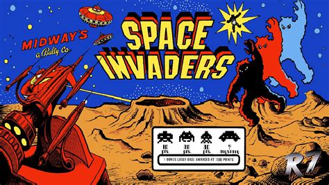 Space Invaders Arcade Game 1978