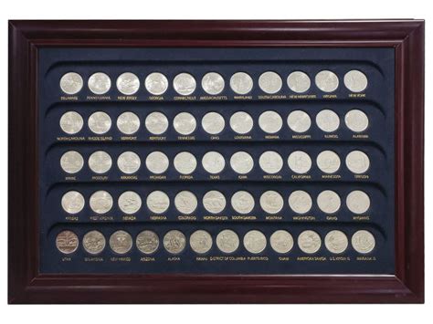 Uncirculated State Quarters, Complete Set of 56