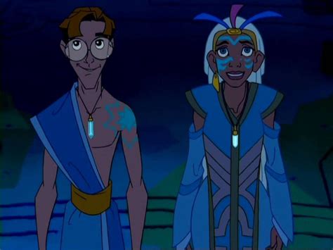 Milo & Kida - Atlantis The Lost Empire Pixar Movies, Disney Movies ...