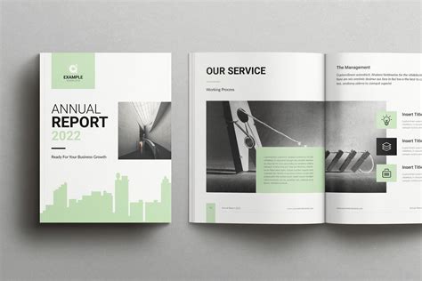 Annual Report Template 4 - Design Cuts