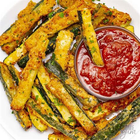 Zucchini Fries (Easy & Healthy!) - Wholesome Yum