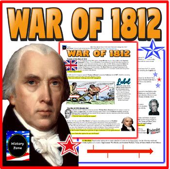 War of 1812 Impressment Embargo Act Reading Comprehension Worksheet ...