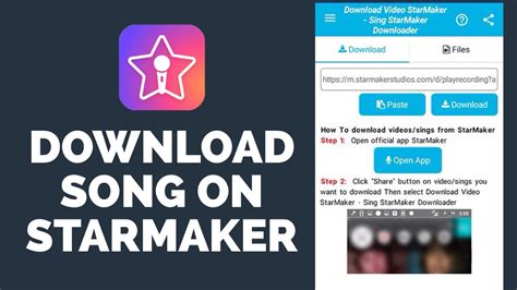 Starmaker Karaoke App: How to Download Song on Starmaker App? - YouTube