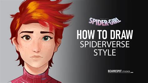 How to draw Spider-Verse Style | BizarreSpot Studios - YouTube