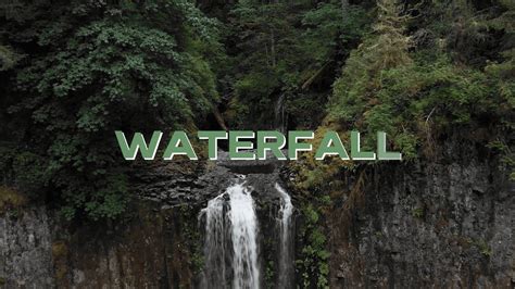 WATERFALL - 4K NATURE VİDEO - YouTube