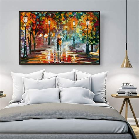 wall26 Floating Framed Canvas Wall Art for Living Room, Bedroom Scenery ...