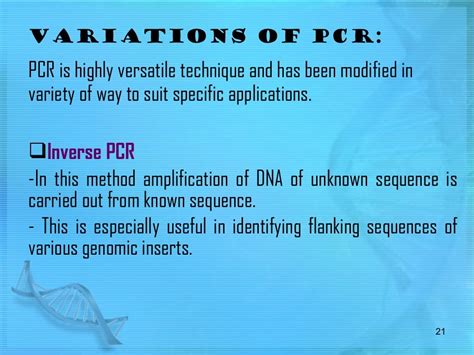 PCR and its types