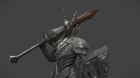 Black Knight - Ultra Great Sword Version - 3D model by KhoaMinh ...