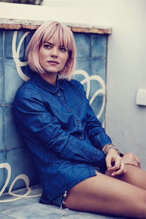 Lily Allen - Photo Shoot for Vero Moda Spring 2016 | Популярные стрижки ...