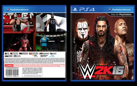 Custom Wwe 2k16 Ps4 Cover by ShahzamanAbbasi on DeviantArt