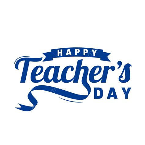 Greeting Text Of Happy Teachers Day Vector, Teacher, Lettering ...