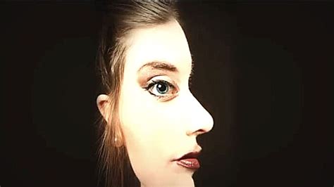 Everyone Has Two Faces, Just Like This Lady In The Optical Illusion Image!