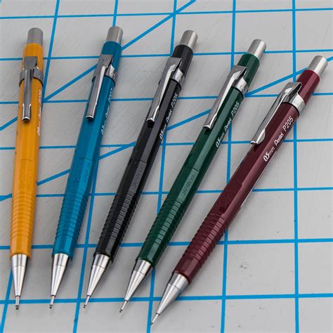 Pentel Sharp Mechanical Pencil, 0.7mm, Blue Barrel, Each (P207C ...