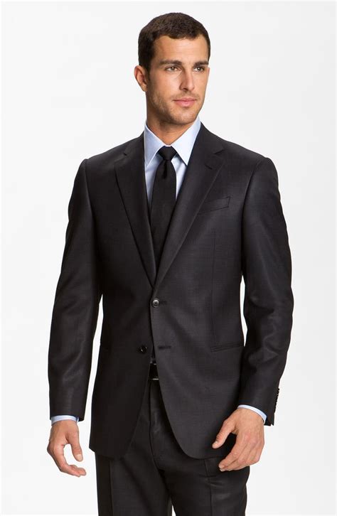 Armani Collezioni 'Giorgio' Trim Fit Wool Suit | Nordstrom