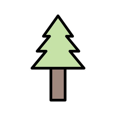 Pine Tree Vector Icon 353475 Vector Art at Vecteezy