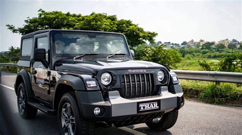 Mahindra Thar gets new brand logo, colour variants revised | Mint