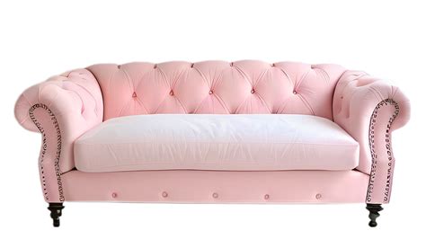 Pink sofa isolated on transparent background 23254639 PNG