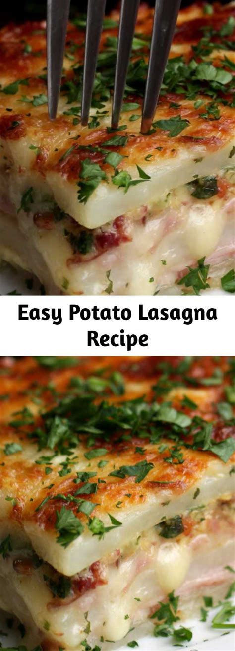 Easy Potato Lasagna Recipe – Mom Secret Ingrediets