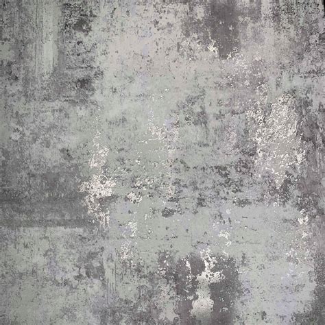 Exposed Metallic Industrial Texture Dark Grey 50103 | Wallpaper Sales