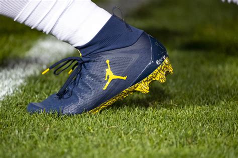 Look: New Michigan Football Jordan Cleats Are Going Viral - The Spun