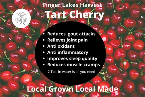 Tart Cherry Tonic - Finger Lakes Harvest