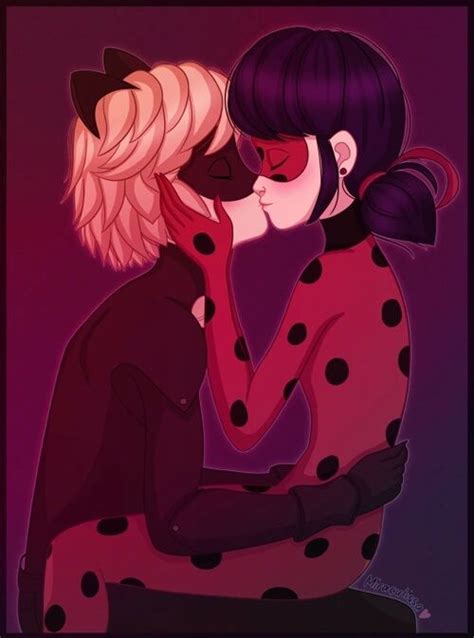 ladybug, Chat Noir, and kiss image | Miraculous ladybug movie ...