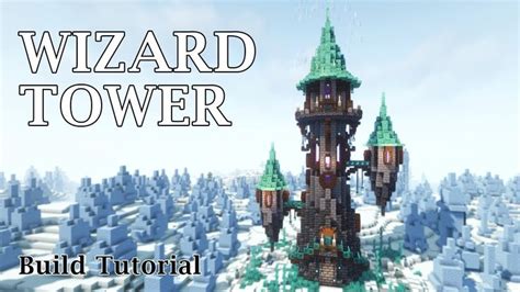 Minecraft Wizard Tower Fantasy Tower Build Tutorial – NBKomputer