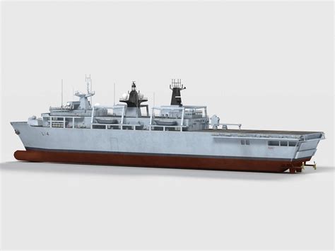 HMS Albion L14 - 3D Model by Mermodels