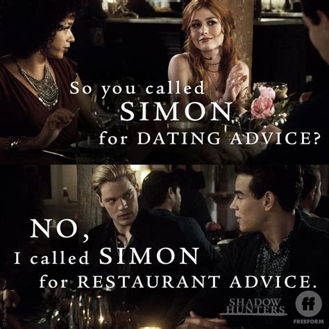 "Quotes" Season 3 episode 2 The Power That Be Shadowhunter Quotes ...