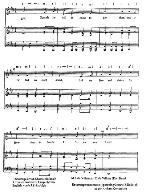 National anthem of South Africa - Wikipedia