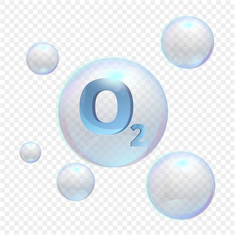 Oxygen Bubbles Vector Art PNG, Simple Oxygen In Bubbles, O2, Oxygen ...