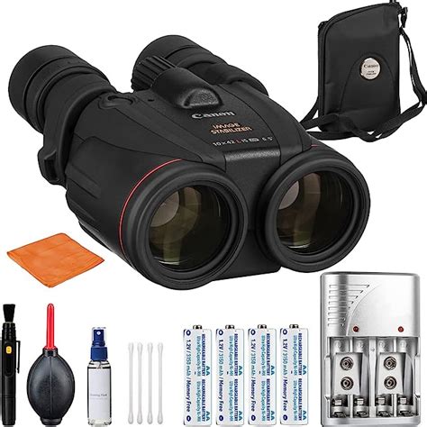 Amazon.com : Binocular Bundle for Canon 10x42 L is WP Image Stabilized ...