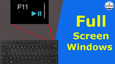 Keyboard F11 Key Tips | Windows Full Screen Mode | Shortcut | Hindi ...