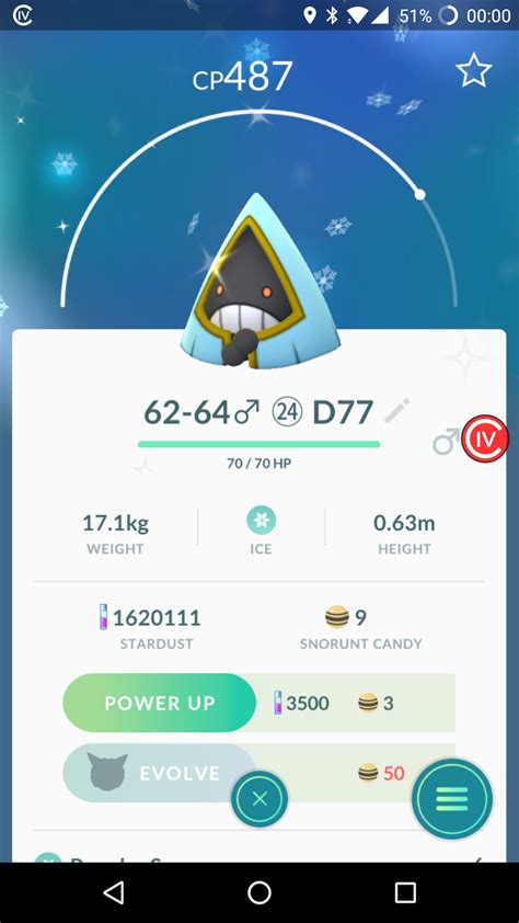 Shiny Snorunt? : r/TheSilphRoad