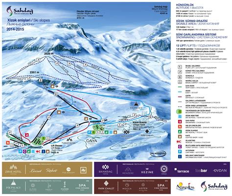 Shahdag Mountain Resort Ski Resort Guide, Location Map & Shahdag ...