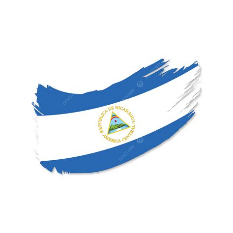 Nicaragua Vector Flag With Transparent, Nicaragua, Nicaragua Flag ...