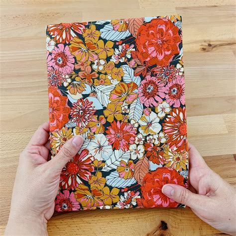 Quick & Easy Fabric Book Cover Tutorial - STACEY LEE CREATIVE