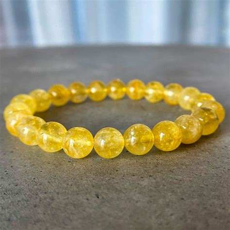 Citrine Bracelet For Wealth By Asana Crystals