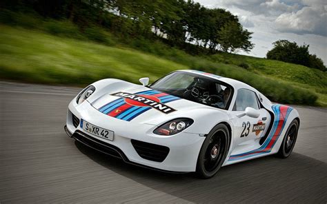 Porsche 918 Spyder Hybrid Martini Racing - SHOUTS