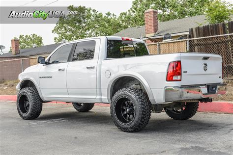 2013 Dodge Ram 1500 | 20x12 RDR Wheels RD01 Dirt matte black | 6" Rough ...