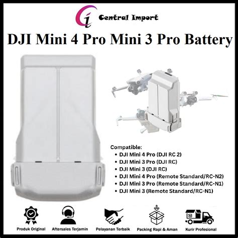 Jual Dji Mini 4 Pro Battery - Mini 3 Pro Battery Original - Mini 3/4 ...