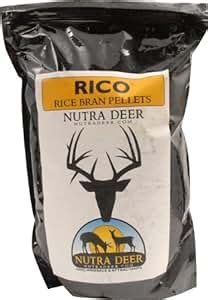 Amazon.com : Outdoor Brandz Nutra Deer Rico Rice Bran Pellets ...