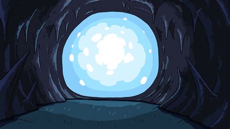 Blue and black cave vector art, Adventure Time, cartoon HD wallpaper ...